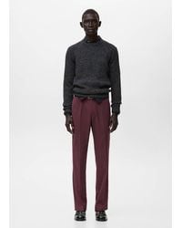 Mango - Fluid Regular-Fit Trousers - Lyst