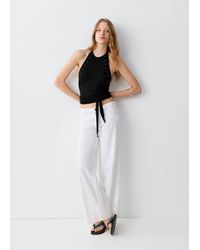 MANGO TEEN - Open-Back Strass Top - Lyst