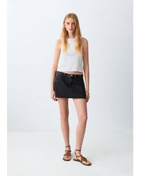 MANGO TEEN - Cotton Top With Embroidered Details - Lyst
