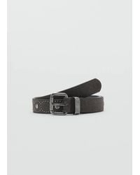 MANGO TEEN - Studded Belt - Lyst