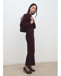Mango - Knit Pencil Skirt - Lyst