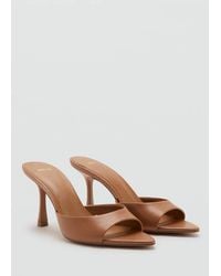 Mango - Pointed Heel Sandals - Lyst