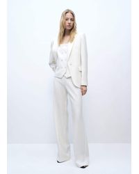 Mango - Double-Breasted Suit Waistcoat - Lyst