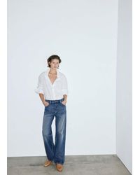 Mango - Miami Medium-Rise Straight-Fit Jeans - Lyst