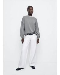 MANGO TEEN - Cotton Sweatshirt With Metallic Star Details - Lyst
