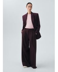 Mango - Wool-Blend Suit Jacket - Lyst