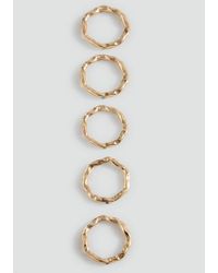MANGO TEEN - Mixed Bracelet Set - Lyst
