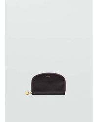 Mango - Mittelgroße Geldbörse Mit Mini-Beadwork - Lyst