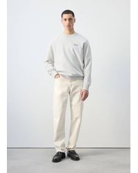 Mango - Printed Sweatshirt 100% Cotton - Lyst