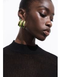 Mango - Mixed Resin Earrings - Lyst