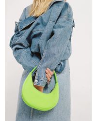 Mango Shoulder Fluor Bag - Green