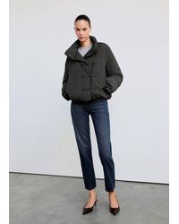 Mango - Padded Anorak With Toggle Fastenings - Lyst