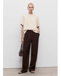 Mango - Oversize Baumwoll-T-Shirt - Lyst