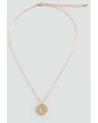 MANGO TEEN - Letter Pendant Necklace - Lyst