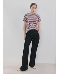 Mango - Short-Sleeved Cotton T-Shirt - Lyst