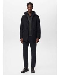 Mango - Packable Water-Repellent Padded Thermolite Parka - Lyst