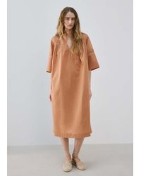 Mango - Cotton Nightgown With Openwork Details - Lyst