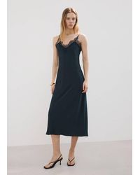 chinese dress ladies Mango Lace appliqué dress – HotBrandDeals main image 0