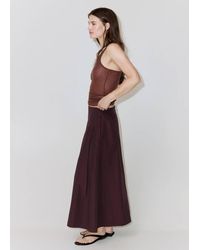 Mango - Flared Midi-Skirt - Lyst