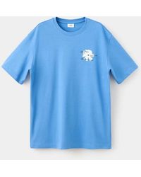 Mango - 100% Cotton Printed T-Shirt - Lyst