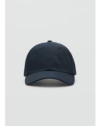 Mango - Plain Cotton Cap - Lyst