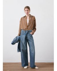 Mango - Mid-Rise Balloon Jeans - Lyst