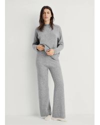 Mango - Oversize Knit Sweater - Lyst