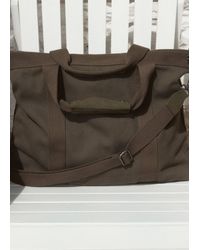 Mango - Travel Tote Bag Khaki - Lyst