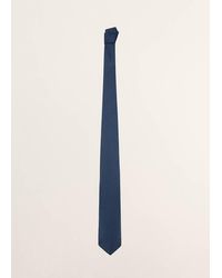 Mango - Plain Tie - Lyst