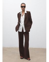 Mango - Lyocell Suit Jacket - Lyst