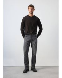 Mango - Slim Fit Ultra Soft Touch Patrick Jeans - Lyst