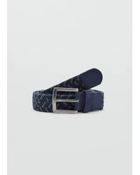 MANGO TEEN - Braided Belt - Lyst