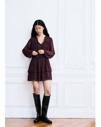 MANGO TEEN - Dress With Bead Texture - Lyst