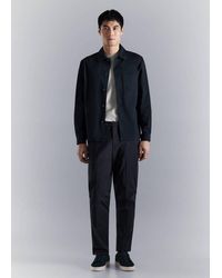 Mango - Non-Iron Overshirt Pocket - Lyst
