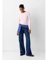 MANGO TEEN - Long Sleeve Cotton T-Shirt - Lyst