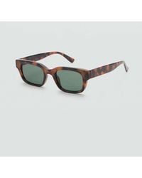 Mango - Rectangular Sunglasses - Lyst