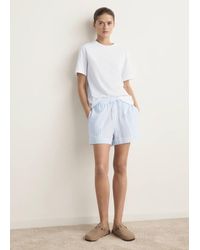 Mango - Two-Piece Short-Sleeved Cotton Striped Pyjamas - Lyst