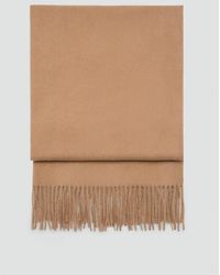 Mango - Fringed Edge Scarf - Lyst