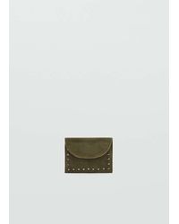 MANGO TEEN - Studded Leather Purse - Lyst