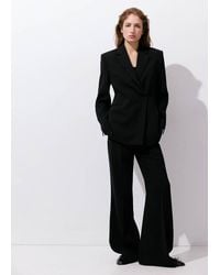 Mango - High-Waist Suits Trousers - Lyst