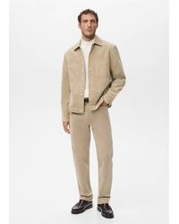 Mango - Corduroy Regular-Fit Trousers - Lyst