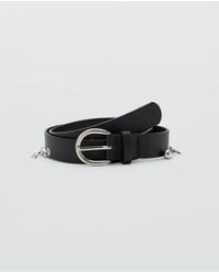 MANGO TEEN - Belt With Charm Detail - Lyst