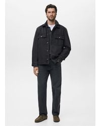 Mango - Denim Jacket Pockets - Lyst