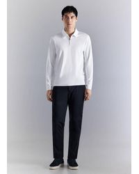 Mango - Comfort Stretch Coolmax Polo - Lyst