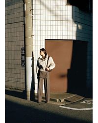 Mango - Oversized Jacket With Gathered Waist - Lyst