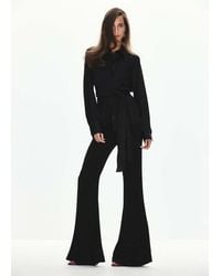 Mango - Straight-Fit Shirt With Bow Detail - Lyst