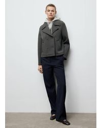 Mango - Combined Hooded Jacket - Lyst