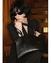 Mango - Small Bag With Pebbled Leather Effect - Lyst