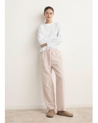 Mango - Two-Piece Cotton Striped Pyjamas - Lyst