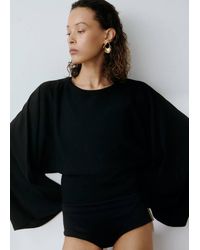 Mango - Earrings With Relief Design - Lyst